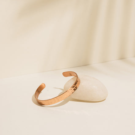 Hammered Copper Bracelet