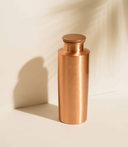Flower of Life Copper Bottle 700 ml