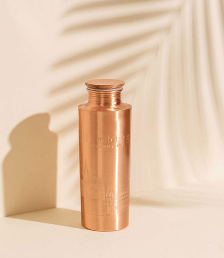 Hamburg Skyline Copper Bottle 700 ml