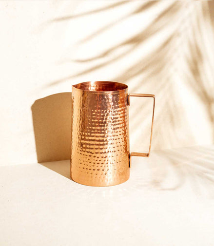 Hammered Copper Jug 1500 ml