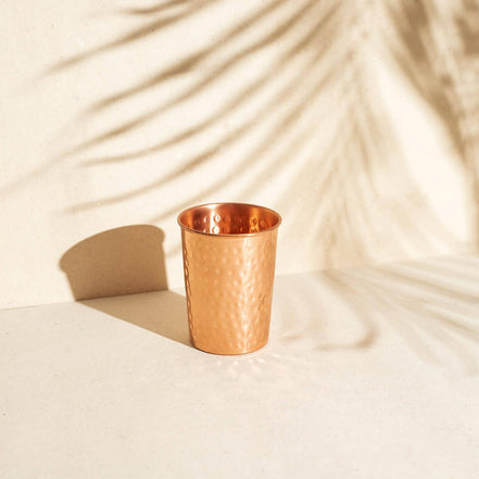 Hammered Copper Tumbler 300 ml