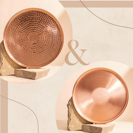 Bundle: Copper Décor Plates 2-Set