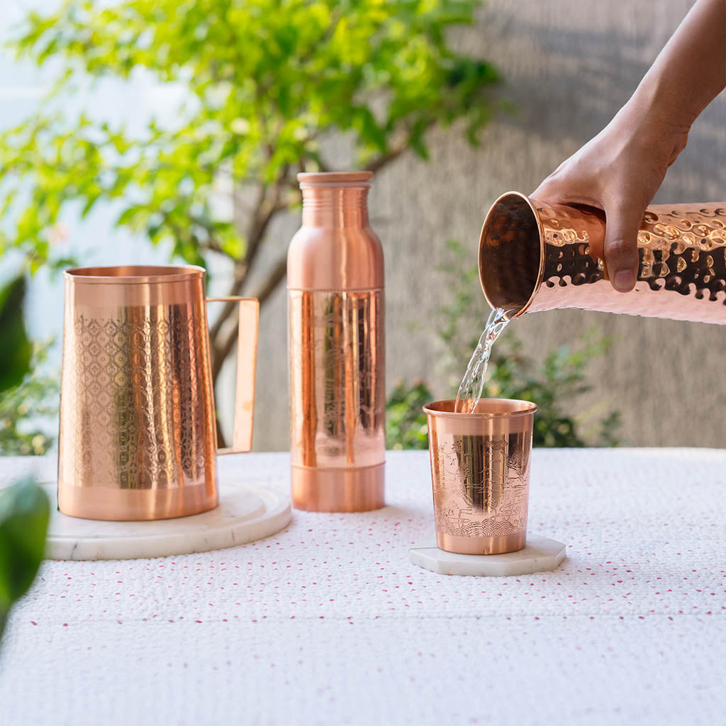 Copper benefits for drinking water