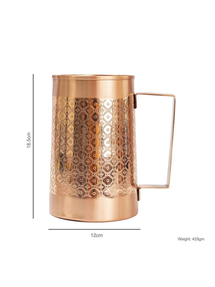 Mosaic Copper Jug 1500 ml