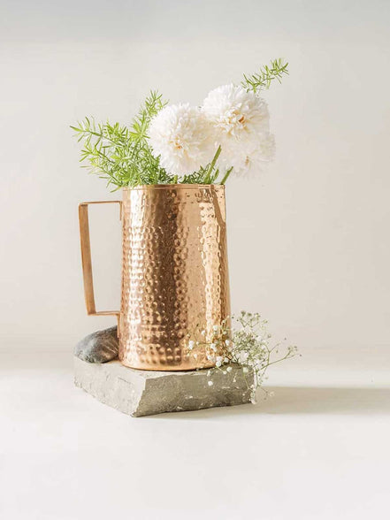 Hammered Copper Jug 1500 ml