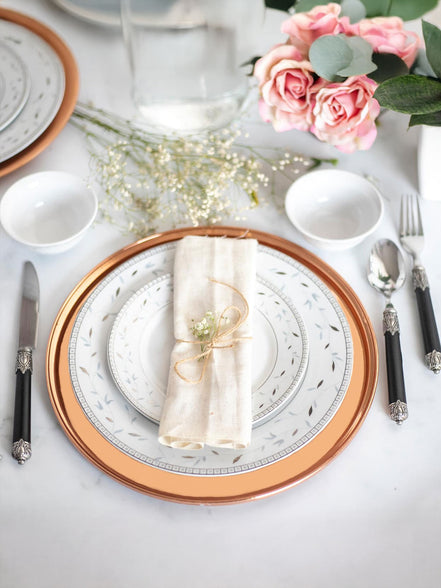 Copper Décor Plate Matt