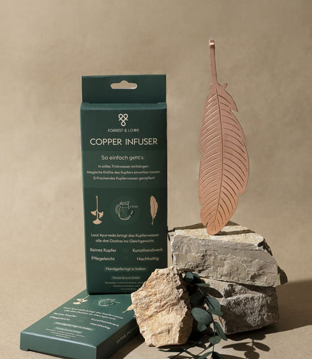 Copper Infuser Feather