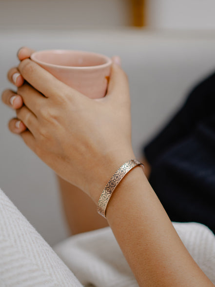 Mosaic Copper Bracelet