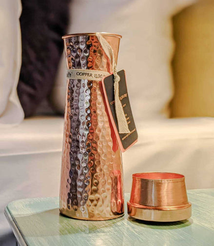 Hammered Copper Carafe 1200 ml