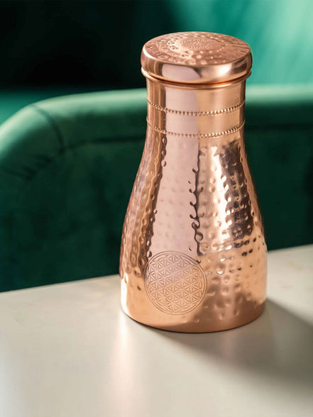 Flower of Life Copper Carafe 1000 ml