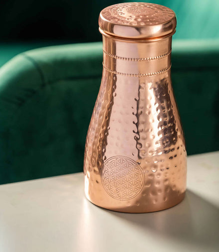 Flower of Life Copper Carafe 1000 ml