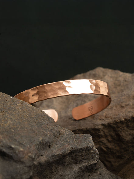 Hammered Copper Bracelet