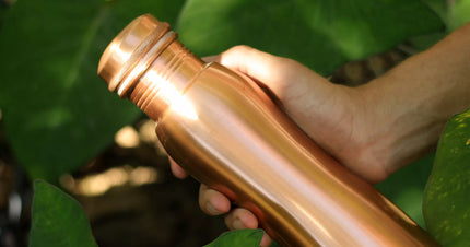 99.7% Pure Copper – The Forrest & Love Copper Water Bottles