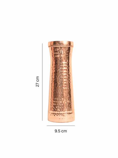 Hammered Copper Carafe 1200 ml