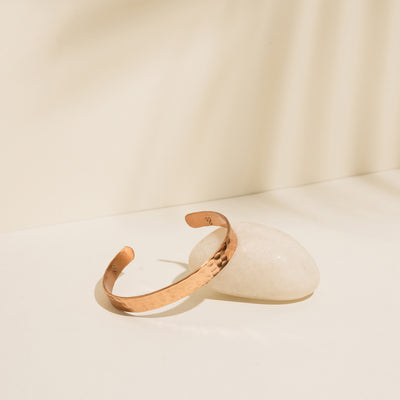 Hammered Copper Bracelet