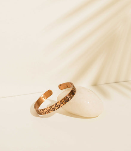 Mosaic Copper Bracelet