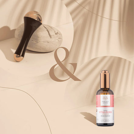 Ayurveda Duo: Kansa Wand +  Haaröl Indian Summer