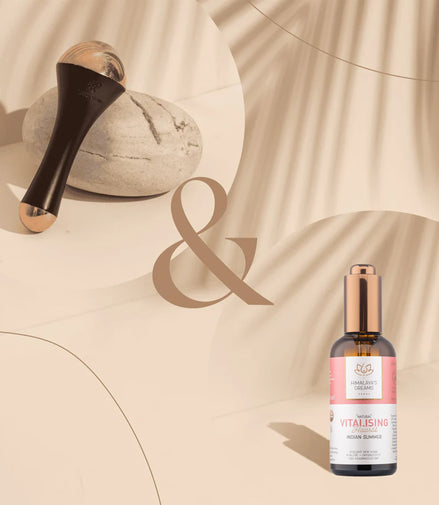 Ayurveda Duo: Kansa Wand +  Haaröl Indian Summer