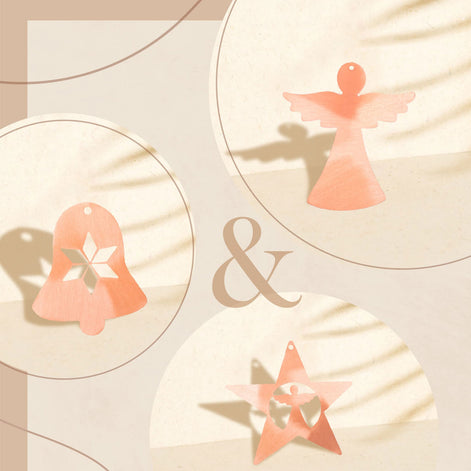 Christmas Ornaments 3-Set “Star”