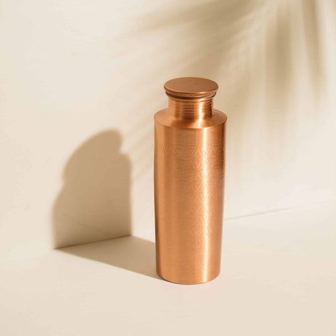 Flower of Life Copper Bottle 700 ml