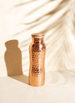 Hammered Curve Copper Bottle 600 ml