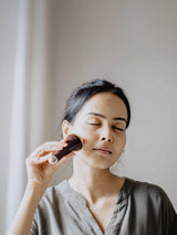 Ayurveda Duo: Kansa Wand + Körper- und Gesichtsöl Rose