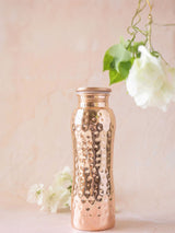 Hammered Curve Copper Bottle 600 ml