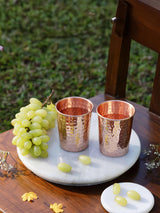 Hammered Copper Tumbler 300 ml