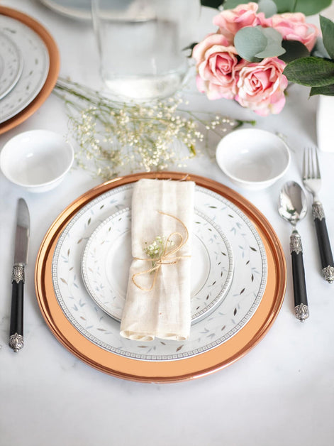 Copper Décor Plate Matt