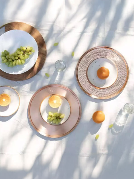 Bundle: Copper Décor Plates 2-Set