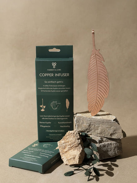 Copper Infuser Feder