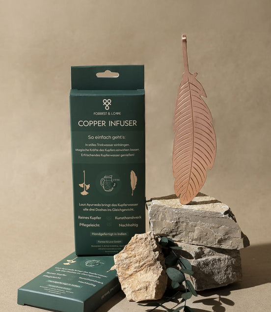 Copper Infuser Feder
