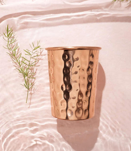 Hammered Copper Tumbler 300 ml