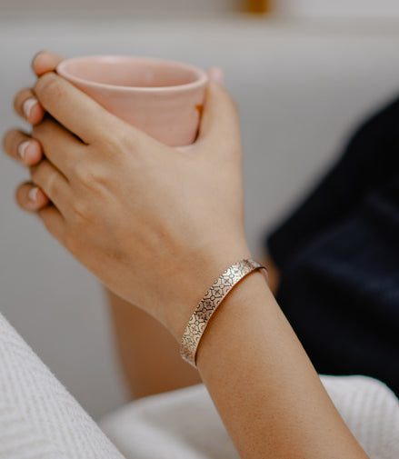 Mosaic Copper Bracelet