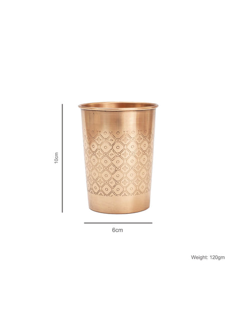 Mosaic Copper Tumbler 300 ml