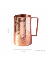 Gehämmerter Kupferkrug 1500 ml