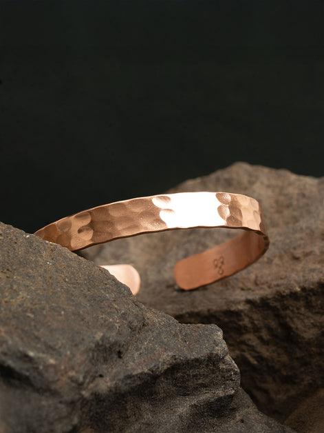 Hammered Copper Bracelet