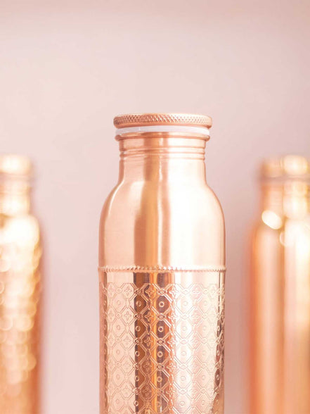 Mosaik Kupfer flasche 900 ml
