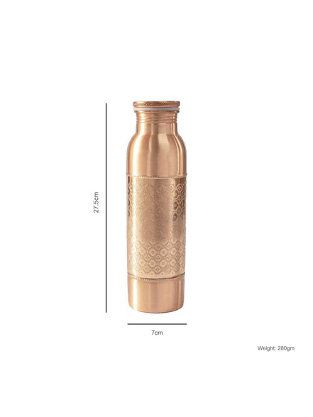 Mosaik Kupfer flasche 900 ml