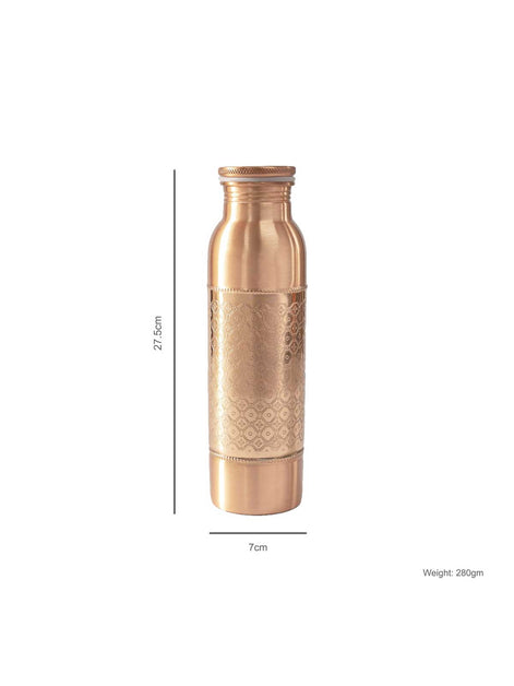 Mosaic Copper Bottle 900 ml