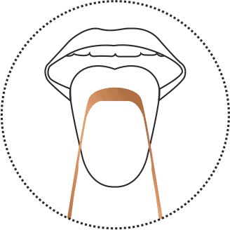 copper tongue cleaner icon